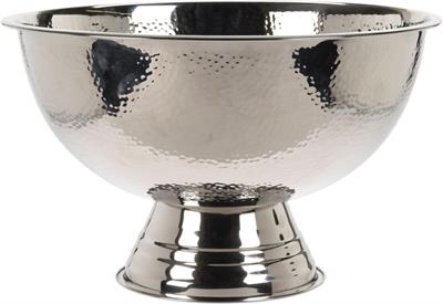COPPA CON PIEDE CENTROTAVOLA INOX 39X24CM