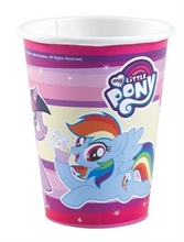 BICCHIERI 250ML MY LITTLE PONY 8PZ