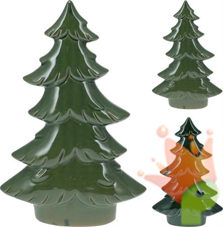 ALBERO PORCELLANA VERDE 17X26 CM ASSORTITO