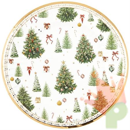 SOTTOPIATTI CHRISTMAS FOREST 6 PZ 33 CM