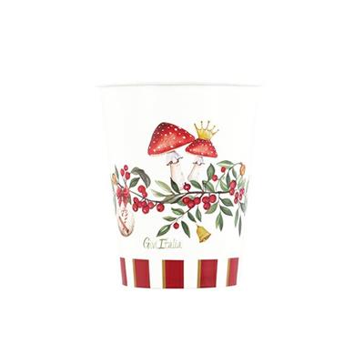 BICCHIERI CHRISTMAS VINTAGE 250 CC 8 PZ