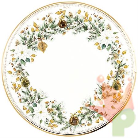 SOTTOPIATTI NOEL 33 CM 6 PZ