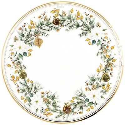 SOTTOPIATTI NOEL 33 CM 6 PZ