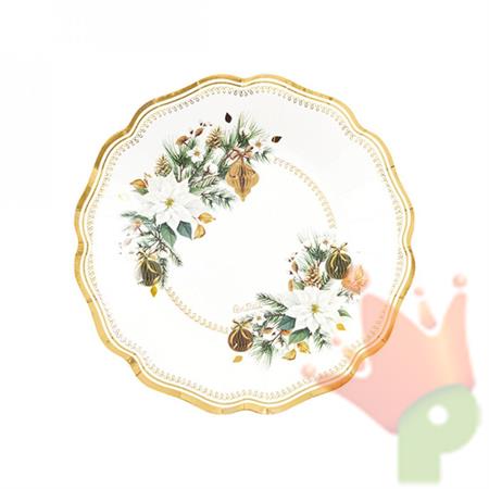 PIATTI NOEL 21CM 8PZ