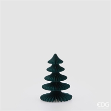 DECORO ORIGAMI ALBERO VERDE H.20.5 D.15