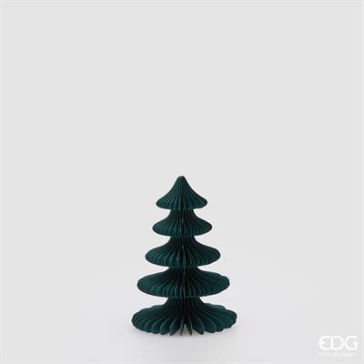 DECORO ORIGAMI ALBERO VERDE H.20.5 D.15