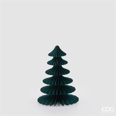 DECORO ORIGAMI ALBERO VERDE H.25 D.18.5