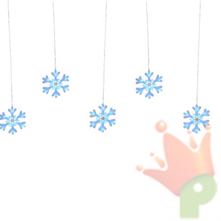 LUCI DI NATALE A TENDA 420LED +14 FIOCCHI DI NEVE BIANCO FREDDO