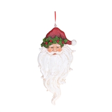 TESTA BABBO NATALE DA APPENDERE 42 CM