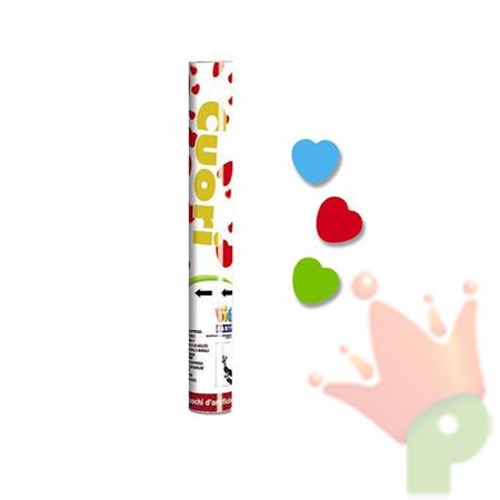 SPARACORIANDOLI 30CM CUORI ASSORTITI