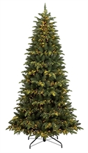 ALBERO DI NATALE 210 CM PARCO LUMINOSO 3200 LED BIANCO CALDO