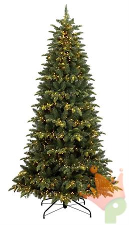 ALBERO DI NATALE 240 CM PARCO LUMINOSO 4700 LED BIANCO CALDO