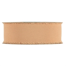 ORGANZA RIBBON CARAMEL 30MMX10MT