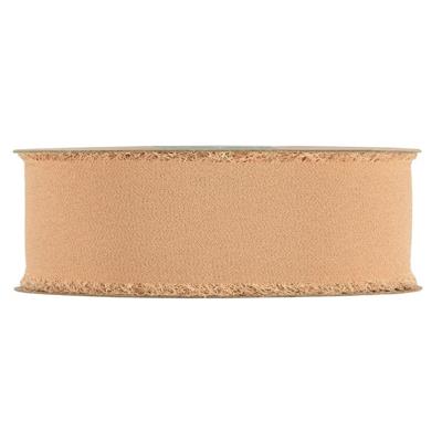 ORGANZA RIBBON CARAMEL 30MMX10MT