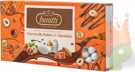 CONFETTI CARAMELLO SALATO E GIANDUIA 1KG