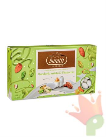 CONFETTI MANDORLA SALATA E PISTACCHIO 1KG