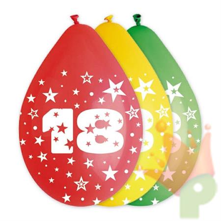 PALLONCINI 12INCH ALL AROUND 18 ASSORTITI 10PZ