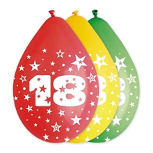 PALLONCINI 12INCH ALL AROUND 18 ASSORTITI 10PZ