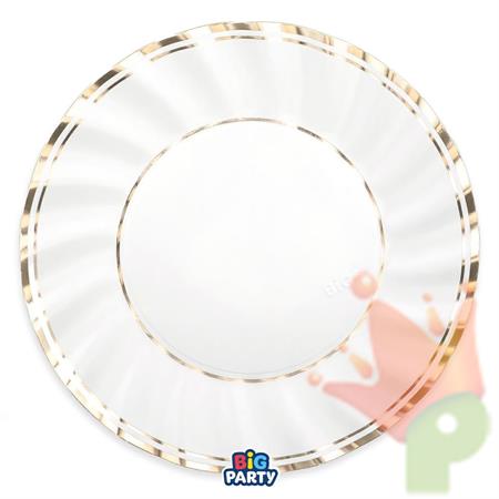 SOTTOPIATTI CLASSIC ORO METALLIZZATO 30CM 6PZ