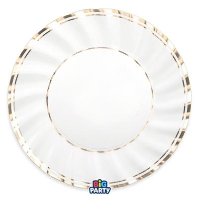 SOTTOPIATTI CLASSIC ORO METALLIZZATO 30CM 6PZ