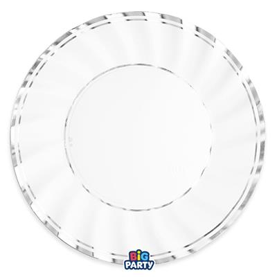 SOTTOPIATTI CLASSIC ARGENTO 30CM 6PZ
