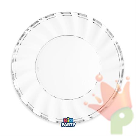 PIATTI CLASSIC ARGENTO 25CM 6PZ