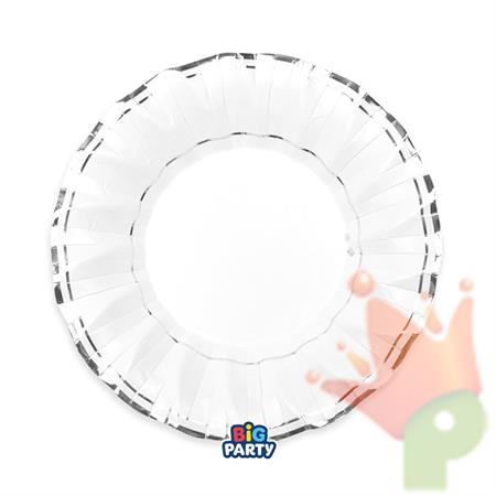 PIATTI FONDI CLASSIC ARGENTO 24CM 6PZ