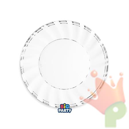 PIATTI CLASSIC ARGENTO 20CM 6PZ