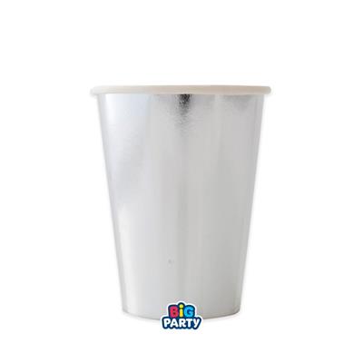 BICCHIERI WAVY ARGENTO 250CC 6PZ