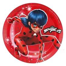 PIATTI LADYBUG 18CM 8PZ