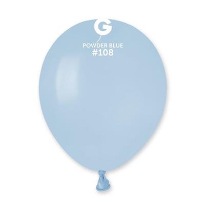 PALLONCINI GEMAR CELESTE POLVERE 108 5 100PZ