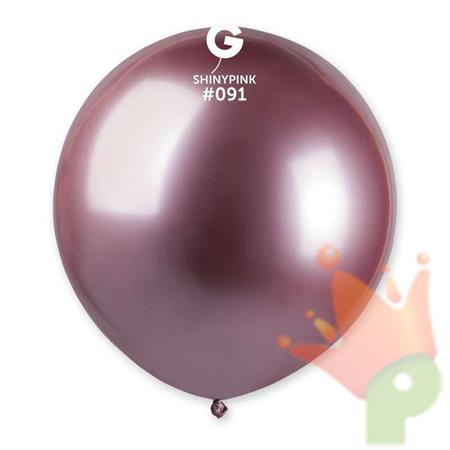 PALLONCINI GEMAR SHINY PINK 091 19 25PZ