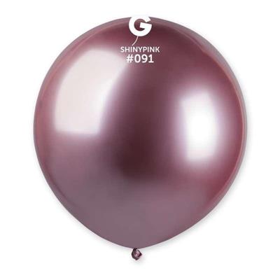 PALLONCINI GEMAR SHINY PINK 091 19 25PZ