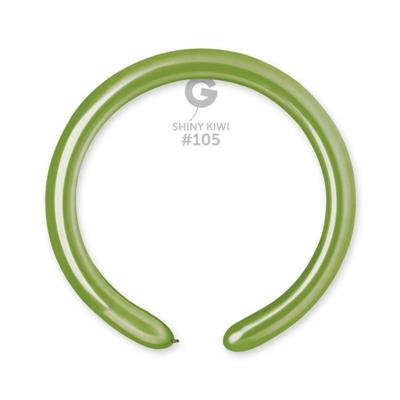 PALLONCINI MODELLABILI GEMAR SHINY KIWI 105 2 50PZ