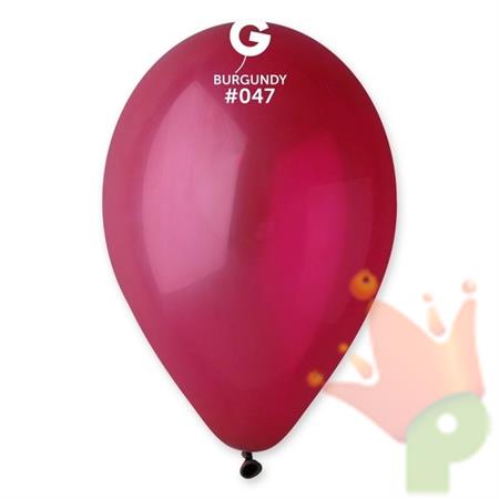 PALLONCINI GEMAR BORDEAUX 047 12 100PZ