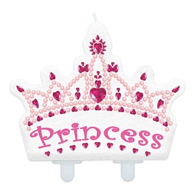 CANDELINA SAGOMATA 11X10CM PRINCIPESSE