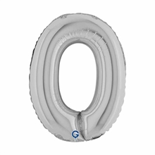 PALLONCINO MYLER NUMERO 0 ARGENTO 14 36CM