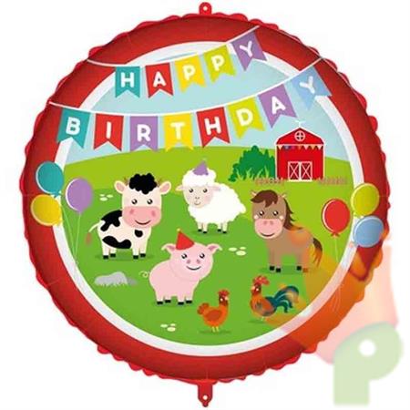 PALLONCINO MYLAR FARM 45CM