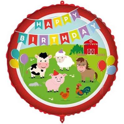 PALLONCINO MYLAR FARM 45CM