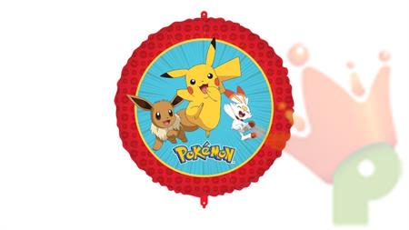 PALLONCINO MYLAR POKEMON EVOLUTION 45CM
