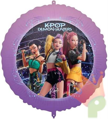 PALLONCINO MYLAR K-POP DEMON HUNTERS 45CM