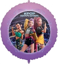 PALLONCINO MYLAR K-POP DEMON HUNTERS 45CM
