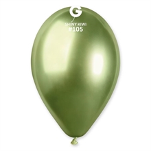 PALLONCINI GEMAR SHINY VERDE KIWI 105 13 50PZ