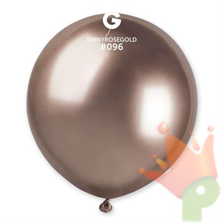 PALLONCINI GEMAR SHINY ROSE GOLD 19 25PZ