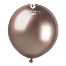 PALLONCINI GEMAR SHINY ROSE GOLD 19 25PZ