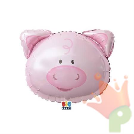 PALLONCINO MYLAR MAIALE 46X44CM