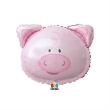 PALLONCINO MYLAR MAIALE 46X44CM