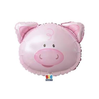 PALLONCINO MYLAR MAIALE 46X44CM