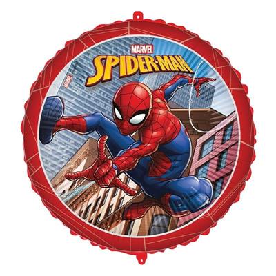 PALLONCINO MYLAR SPIDERMAN CON NASTRINO E PESETTO 45CM