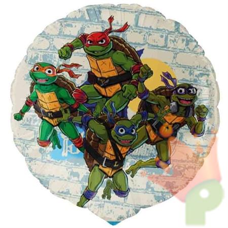 PALLONCINO MYLAR TARTARUGHE NINJA 45CM
